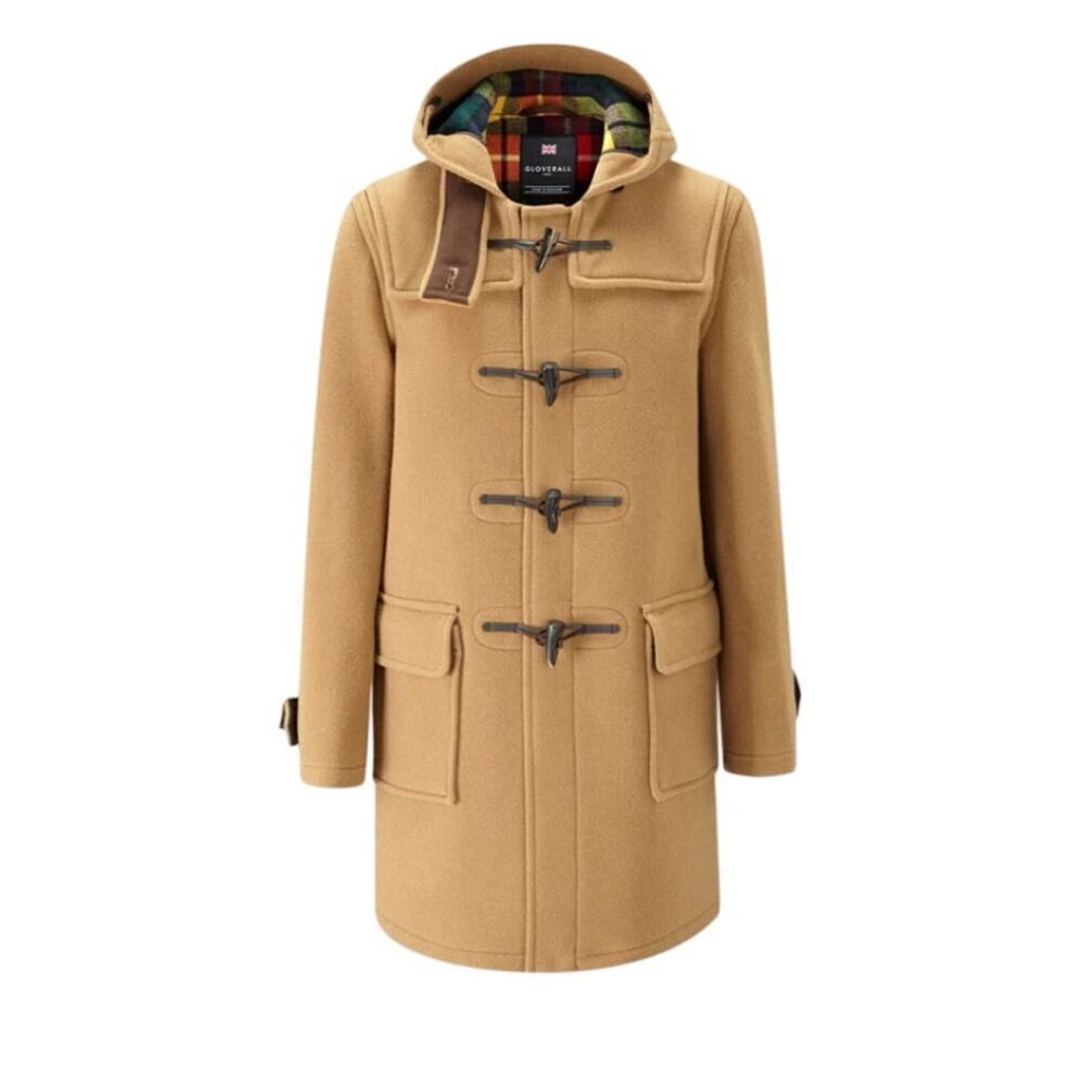 Gloverall Men's Camel Buchanan Classic Morris Duffle Coat Size XL